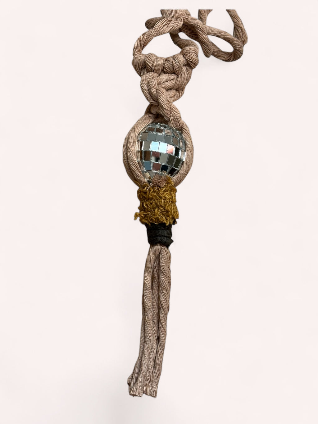 Modern Disco Ball Car Charm, Bag Charm