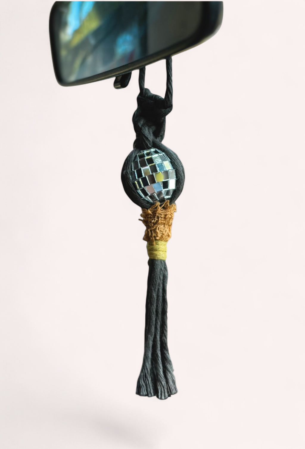 Modern Disco Ball Car Charm, Bag Charm