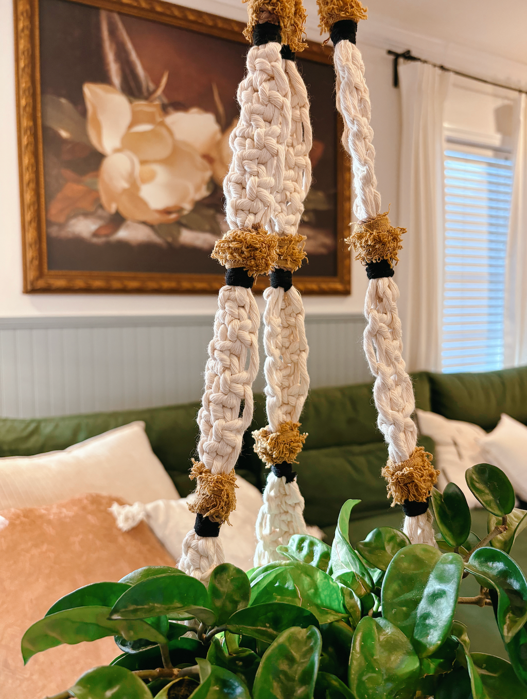 Modern Statement Plant Hanger, Home Decor