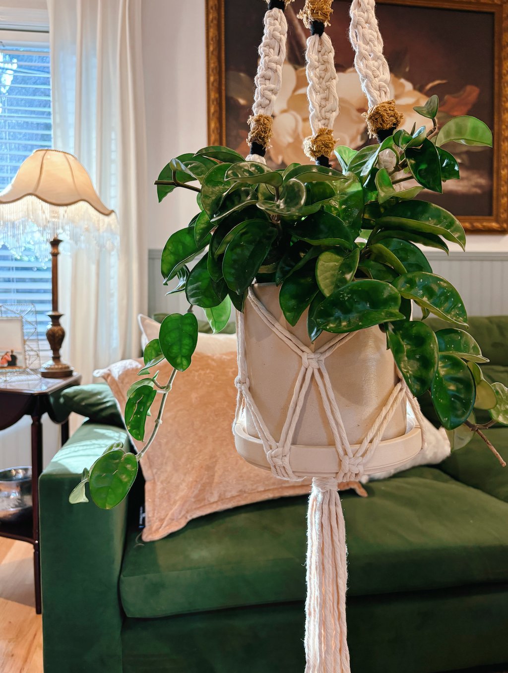 Modern Statement Plant Hanger, Home Decor