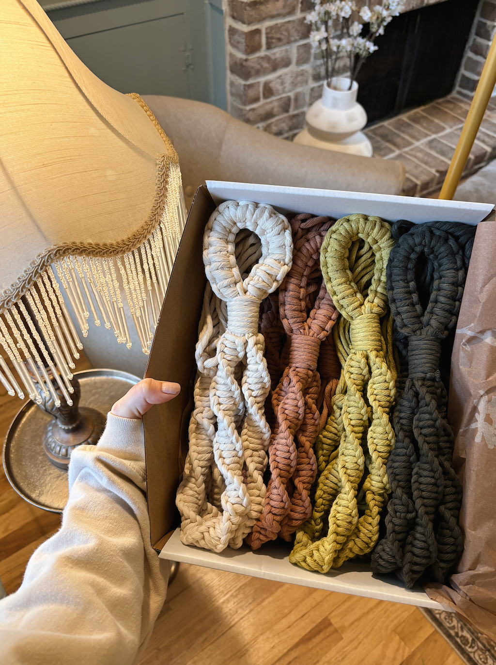 Solids Macrame Plant Hanger