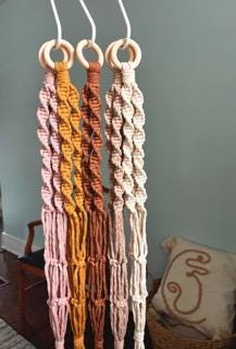 Macrame Hanging Planter | Plant Accessories | Boho Home Decor | Dorm Room Decor | Mother's Day Gifts for Her | Plant Hanger