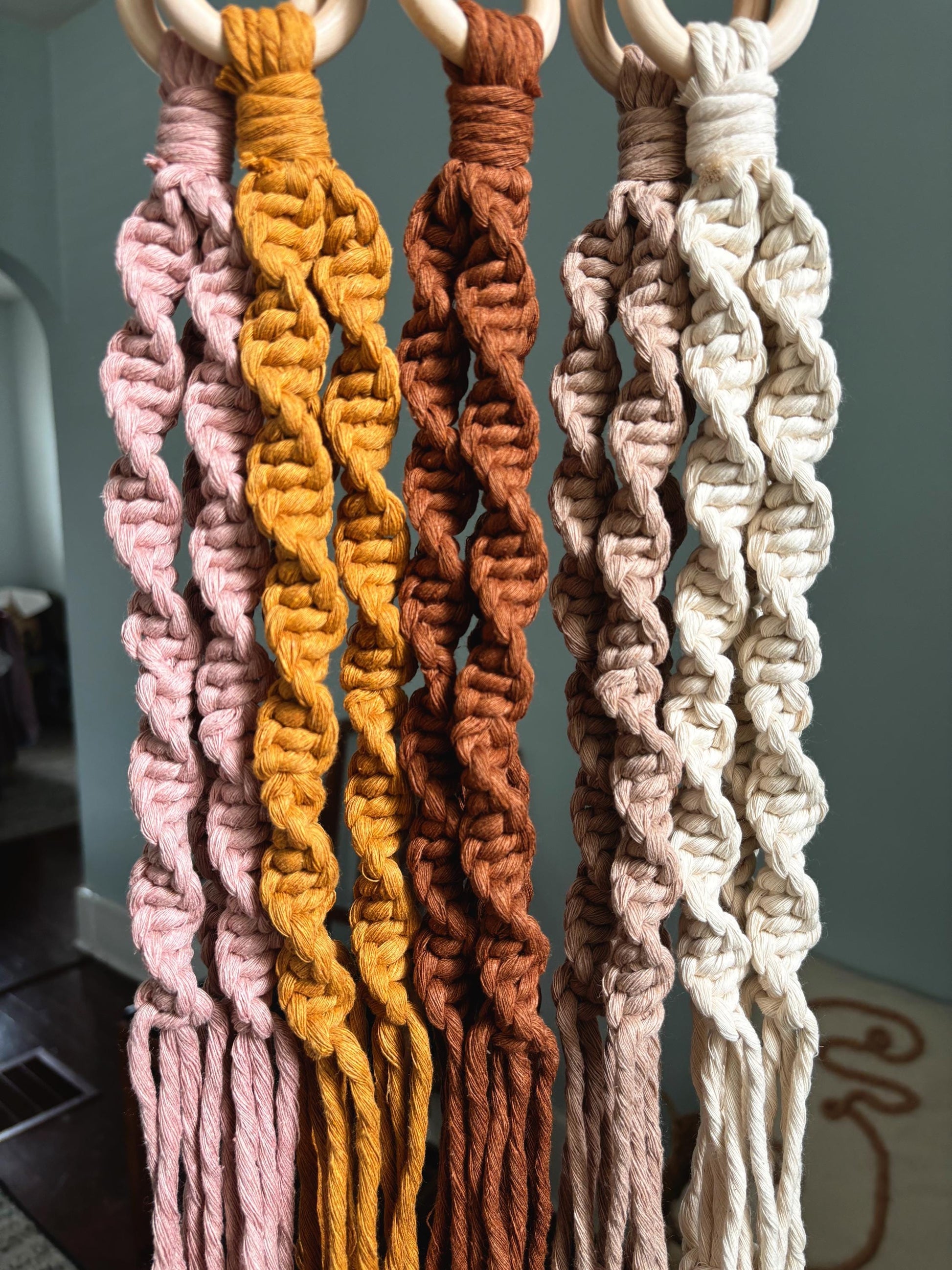 Macrame Hanging Planter | Plant Accessories | Boho Home Decor | Dorm Room Decor | Mother's Day Gifts for Her | Plant Hanger