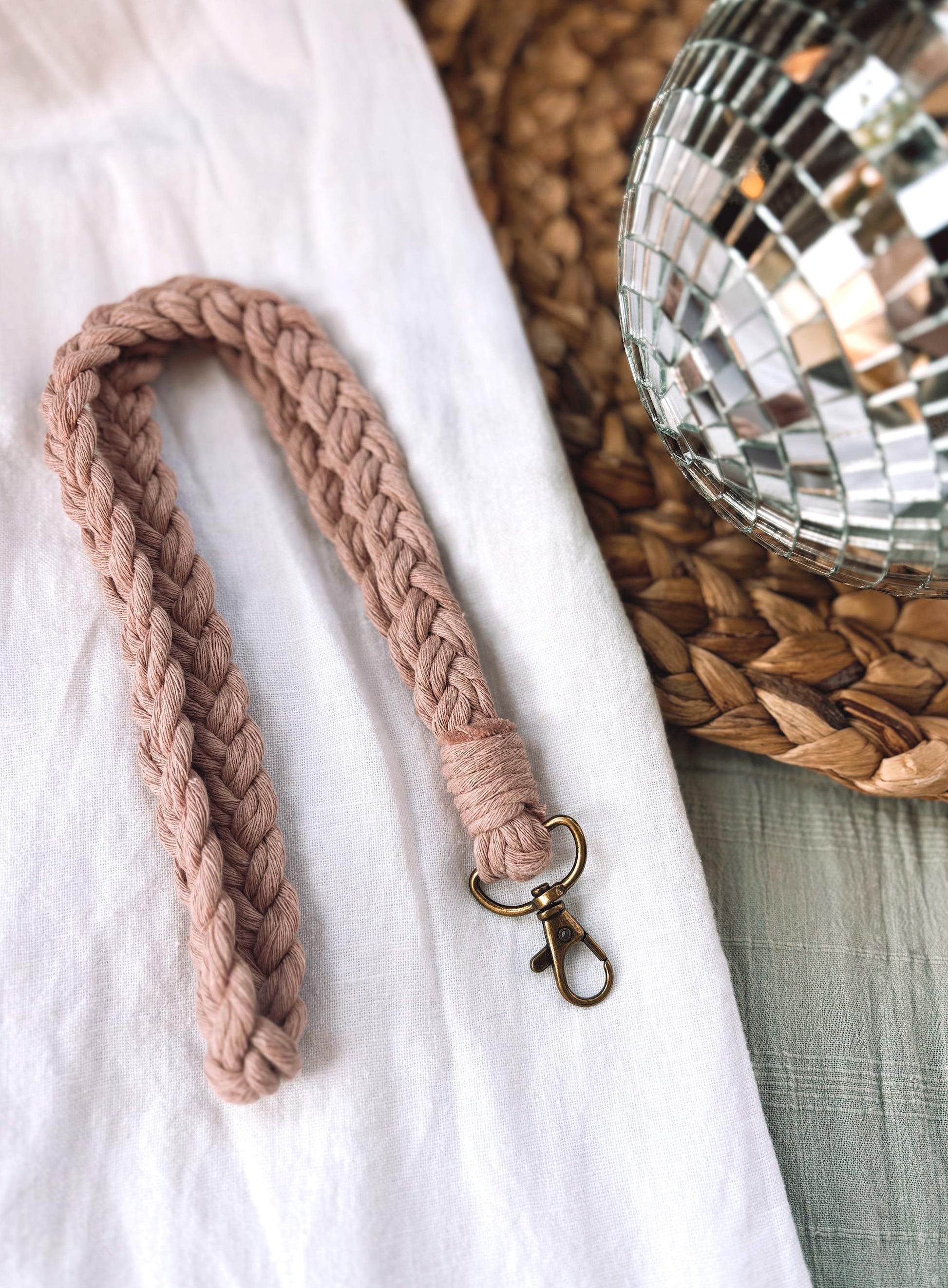 Boho Macrame Lanyard | Handmade ID Badge Holder | Work Lanyard | Teacher Appreciation Gift