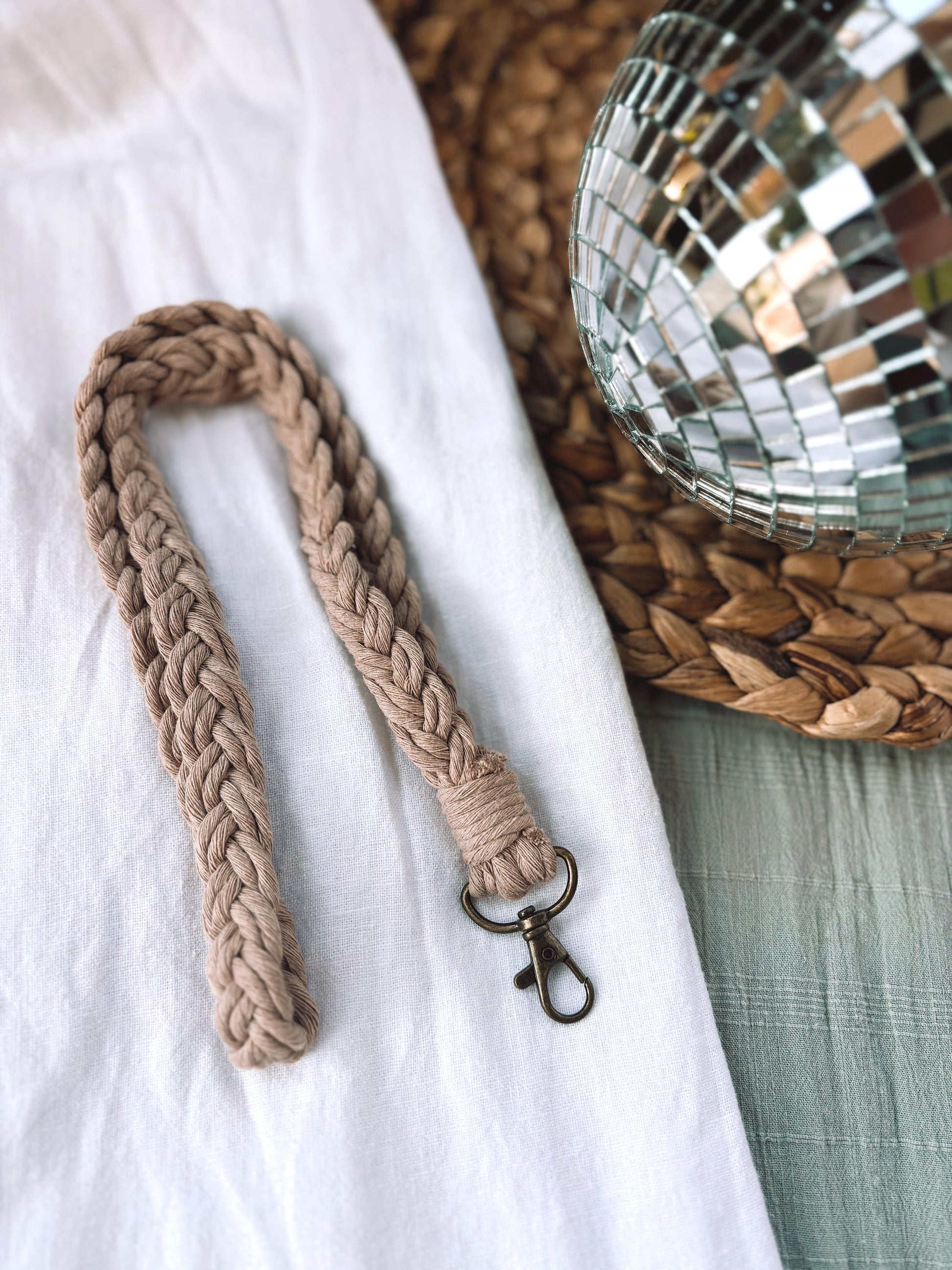 Boho Macrame Lanyard | Handmade ID Badge Holder | Work Lanyard | Teacher Appreciation Gift