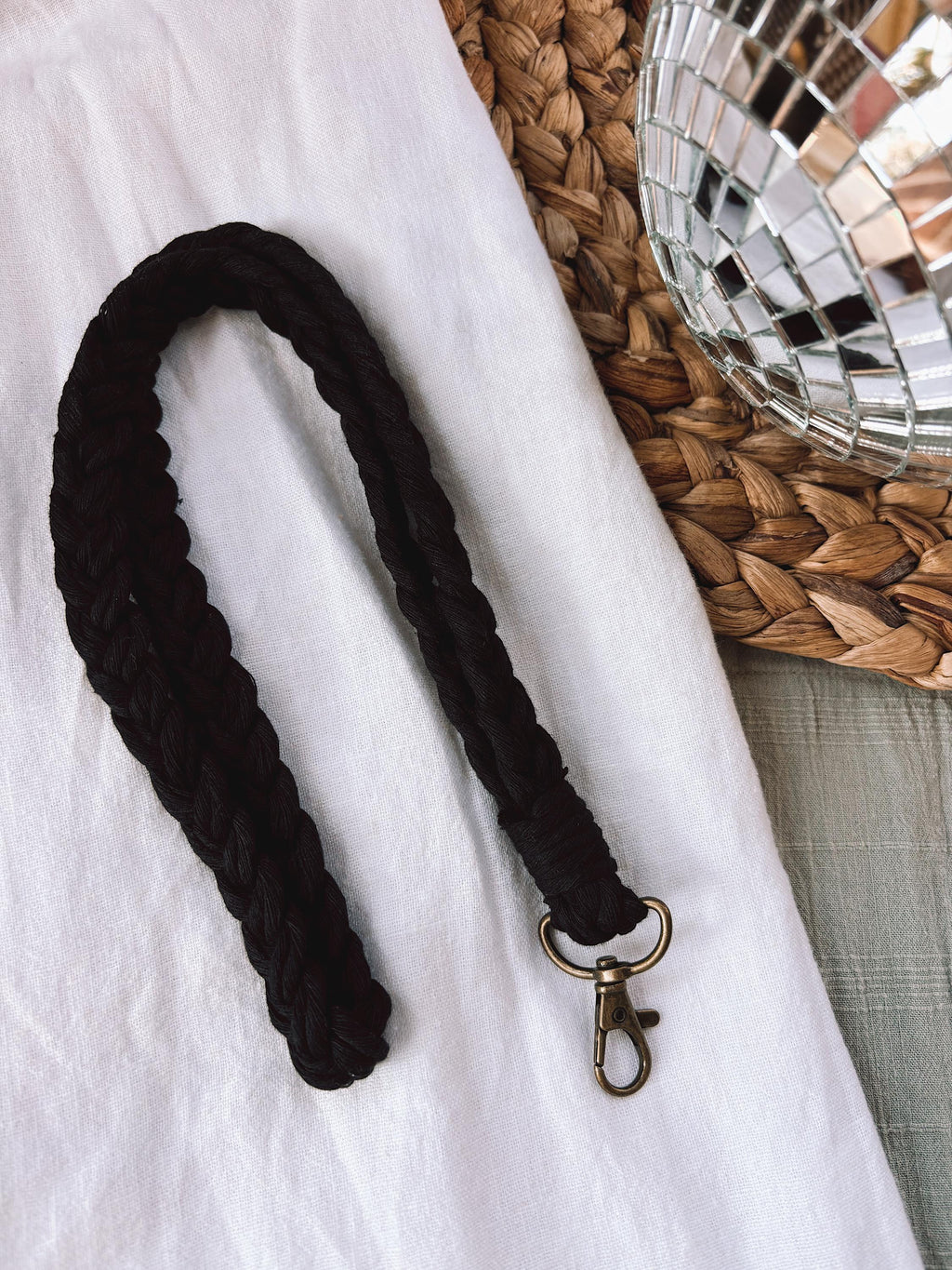 Boho Macrame Lanyard | Handmade ID Badge Holder | Work Lanyard | Teacher Appreciation Gift