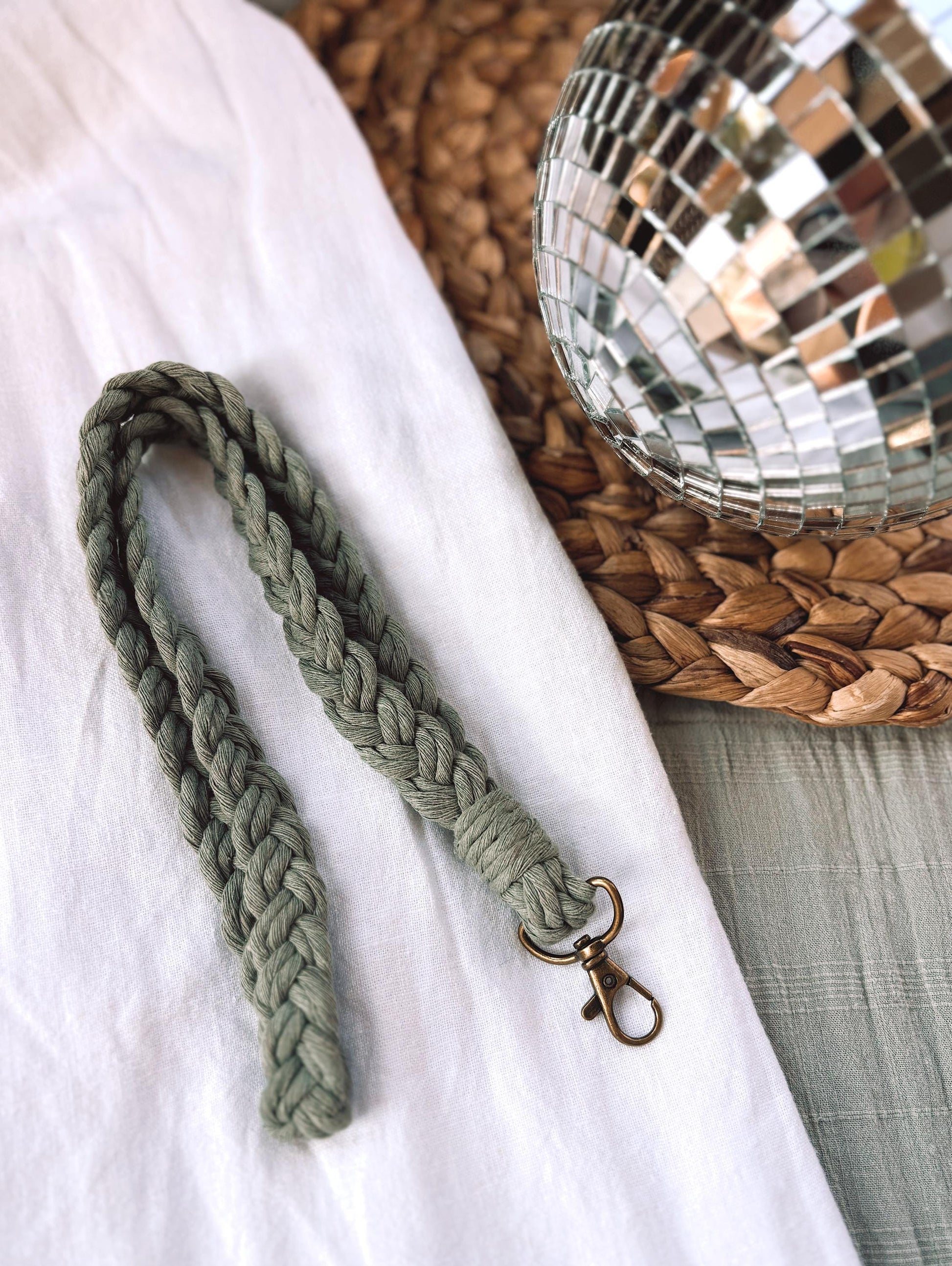 Boho Macrame Lanyard | Handmade ID Badge Holder | Work Lanyard | Teacher Appreciation Gift