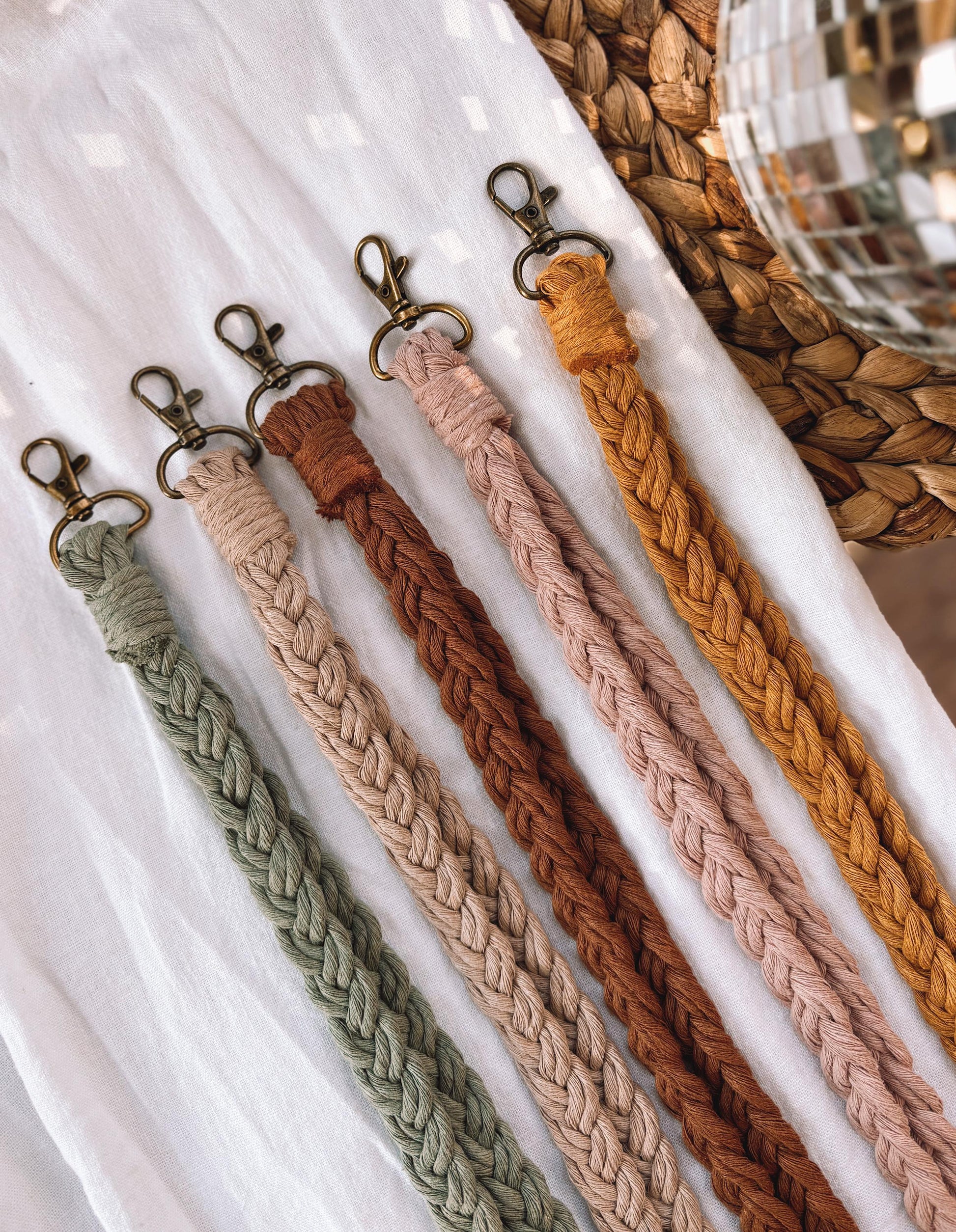 Boho Macrame Lanyard | Handmade ID Badge Holder | Work Lanyard | Teacher Appreciation Gift