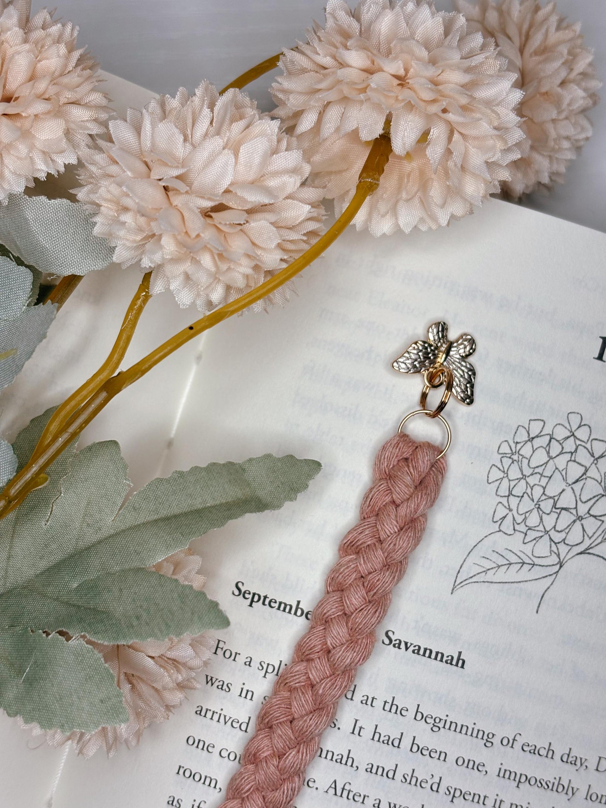 Butterfly Charm Bookmark | Cute Gift for Book Lovers | Book Accessories | Thoughtful Bookish Keepsake