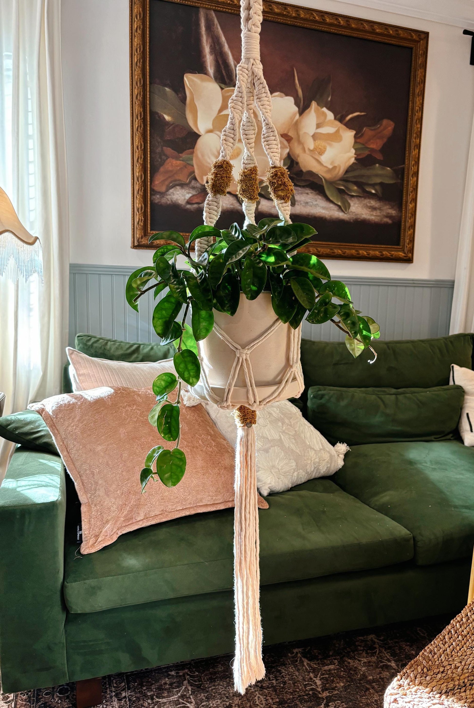 Texture Pop Plant Hanger | Modern Vintage Style Home Decor | Planter