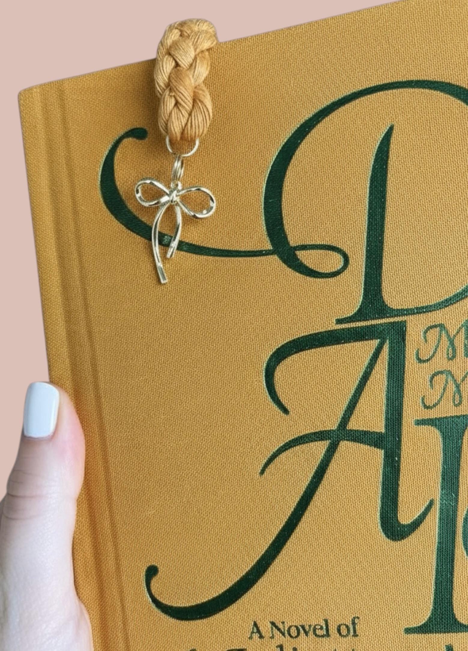 Bow Charm Bookmark | Girly Gift for Book Lovers | Book Accessories | Cozy Bookish Gifts