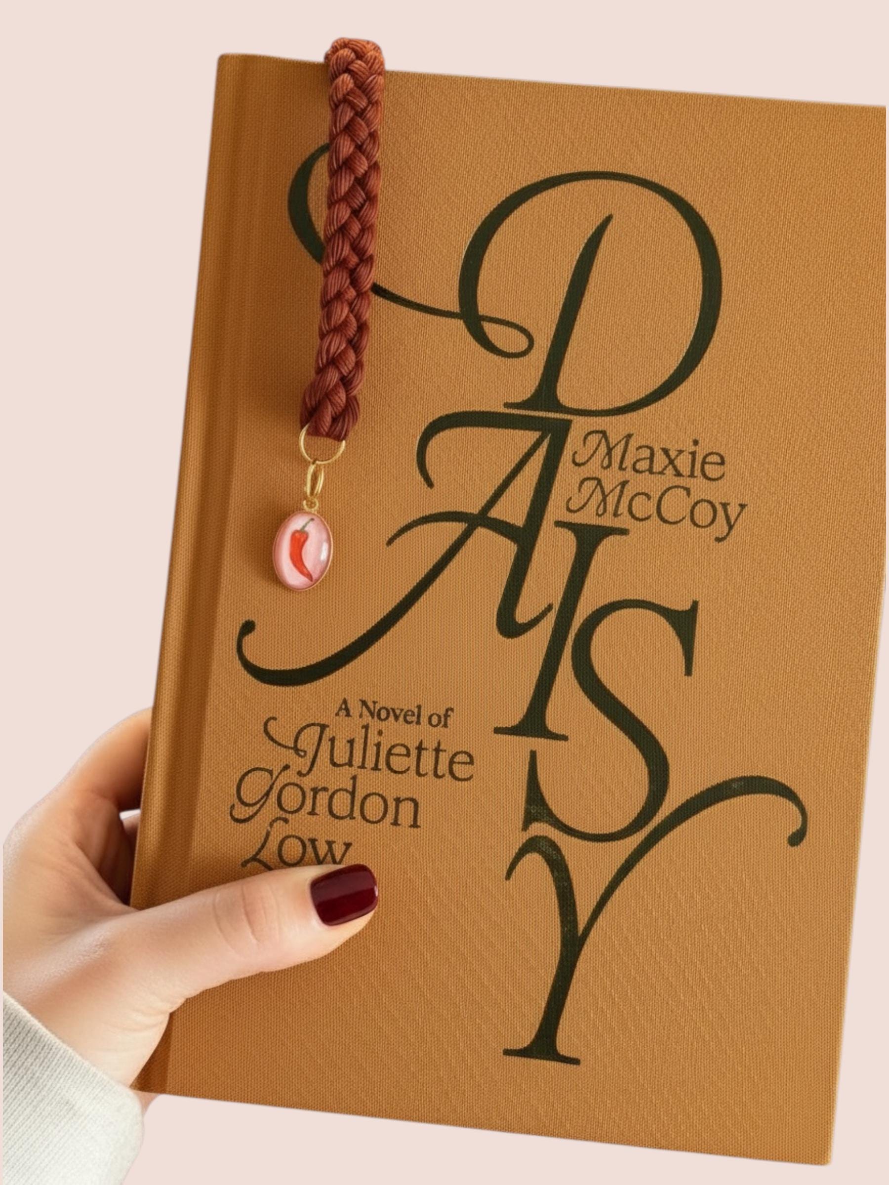 Chili Pepper Charm Bookmark - Book Accessories for Readers