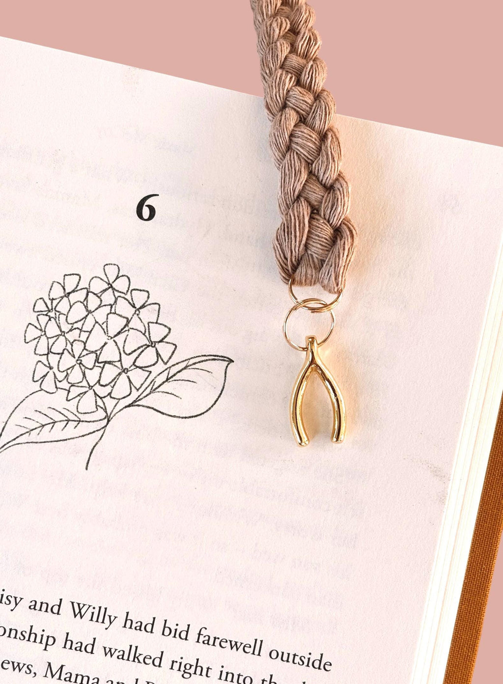 Wishbone Charm Bookmarks - Bookish Accessories for Readers