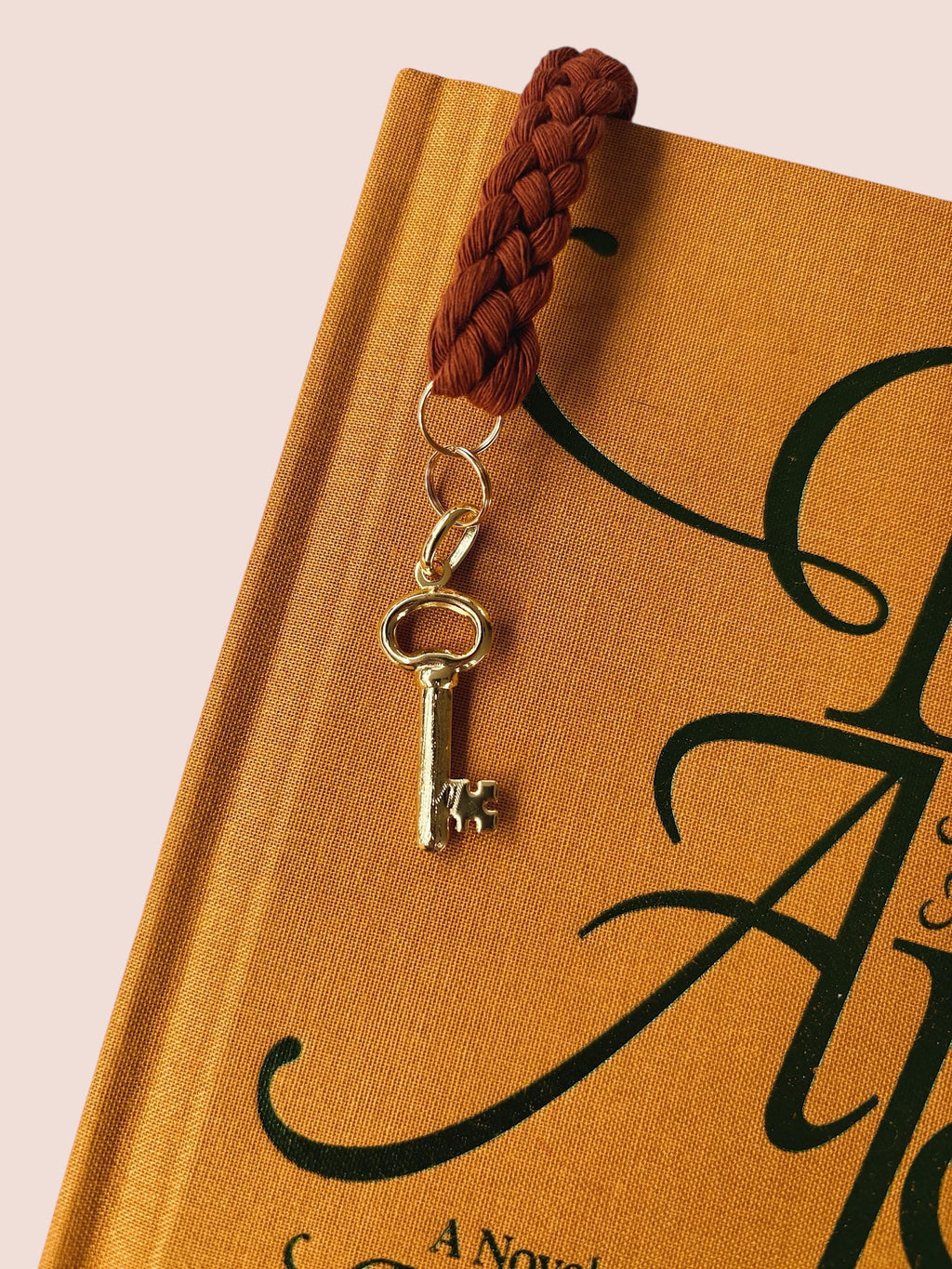 Key to My Heart Charm Bookmark - Bookish Accessories for Readers