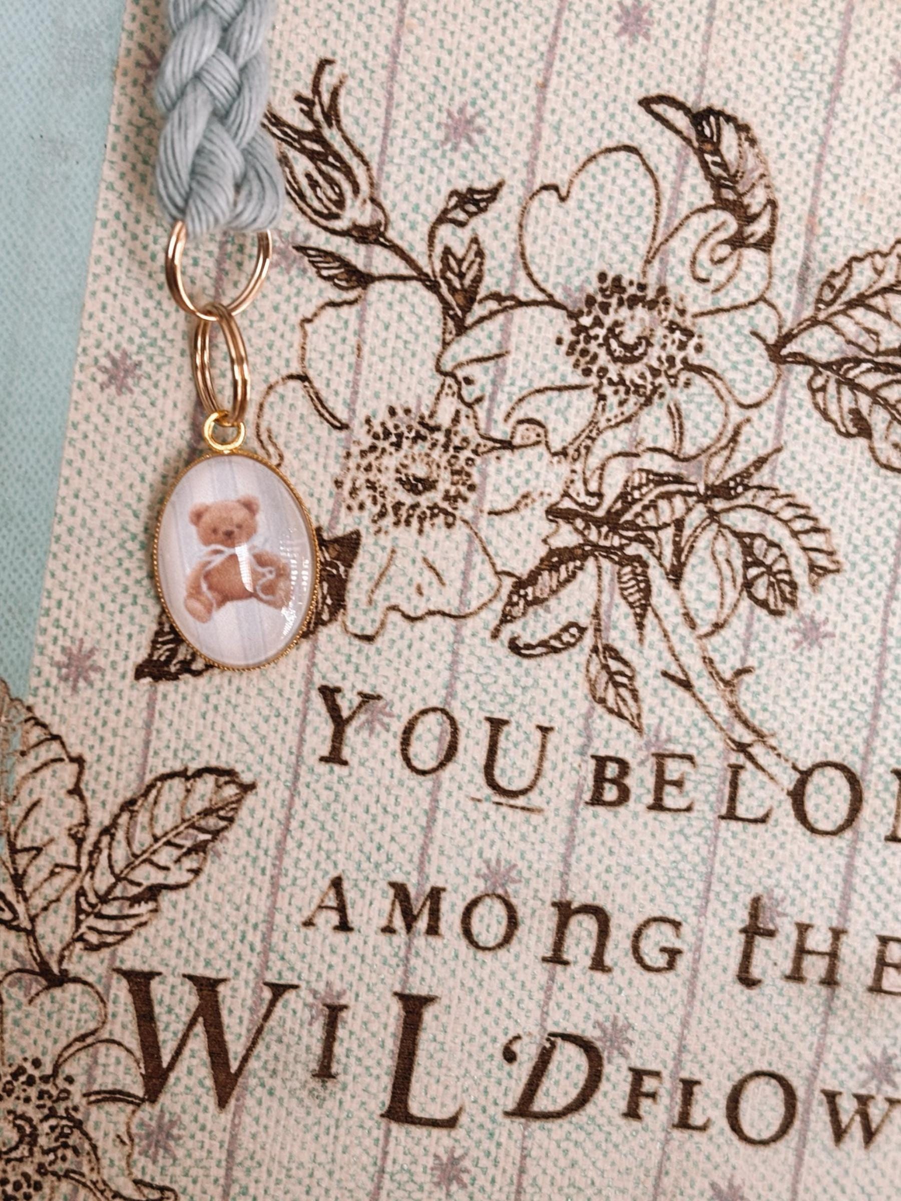 Teddy Bear Charm Bookmark - Gifts