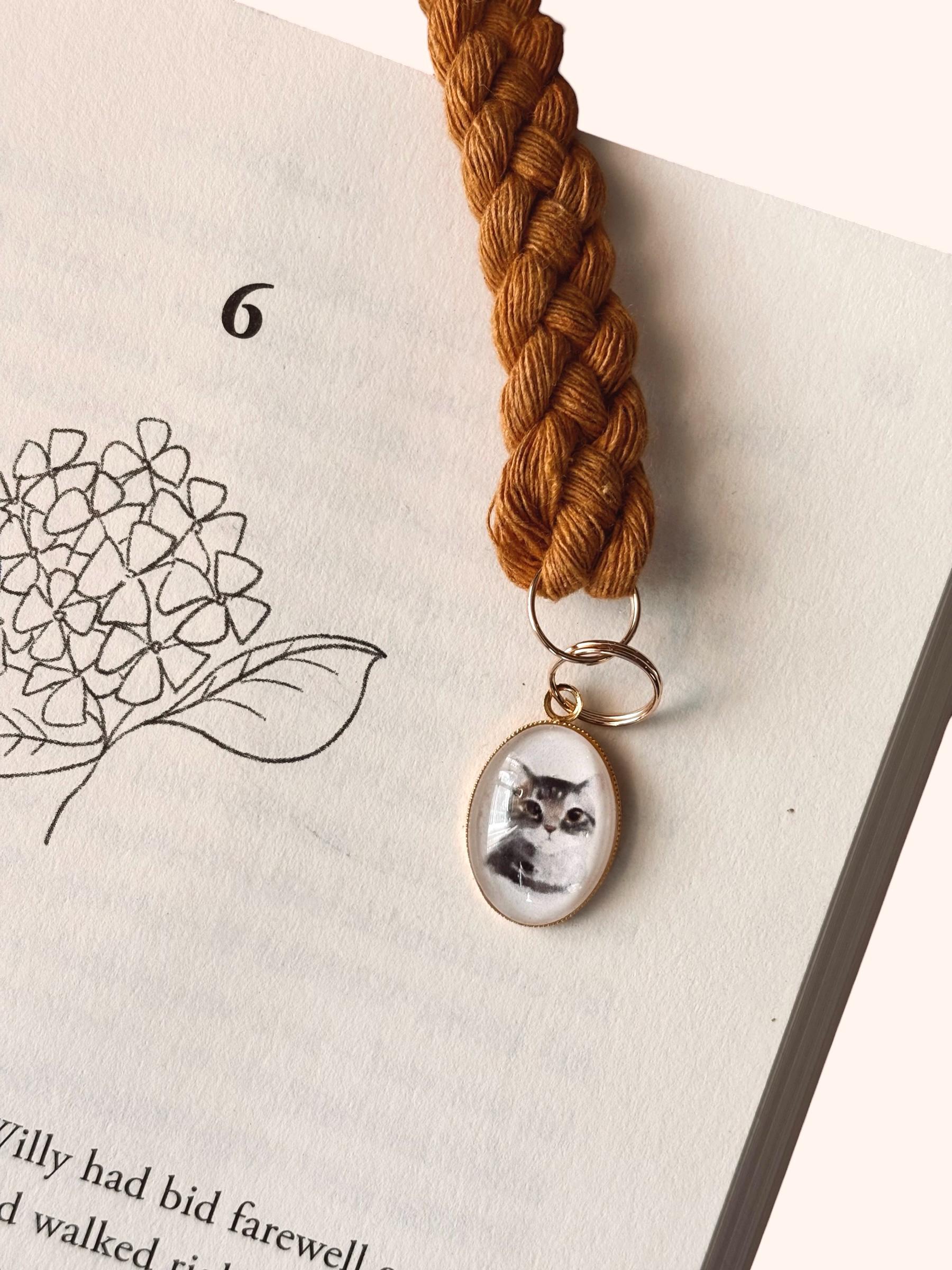 Cat Charm Bookmark - Book Accessories for Readers