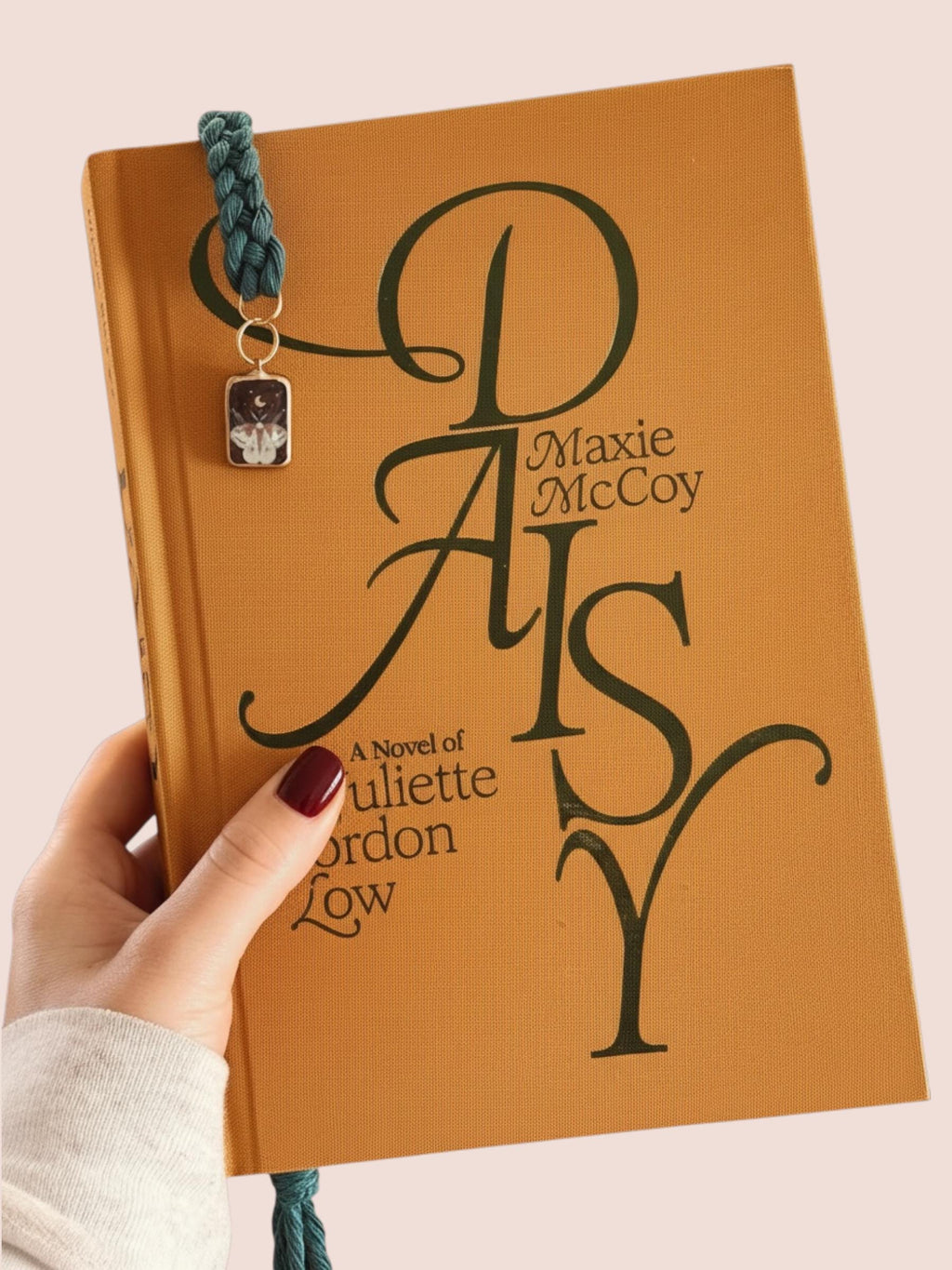 Moth & Moon Charm Bookmark - Book Accessories, Gifts