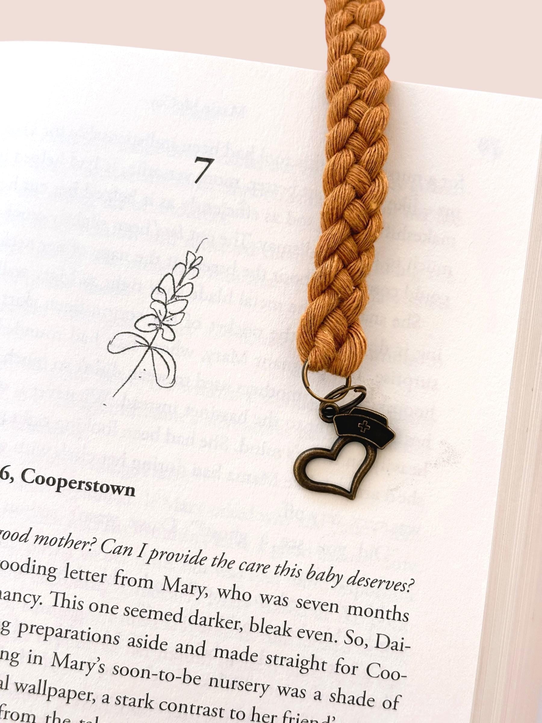 We Love Nurses Charm Bookmark - Bookish Gifts for Readers