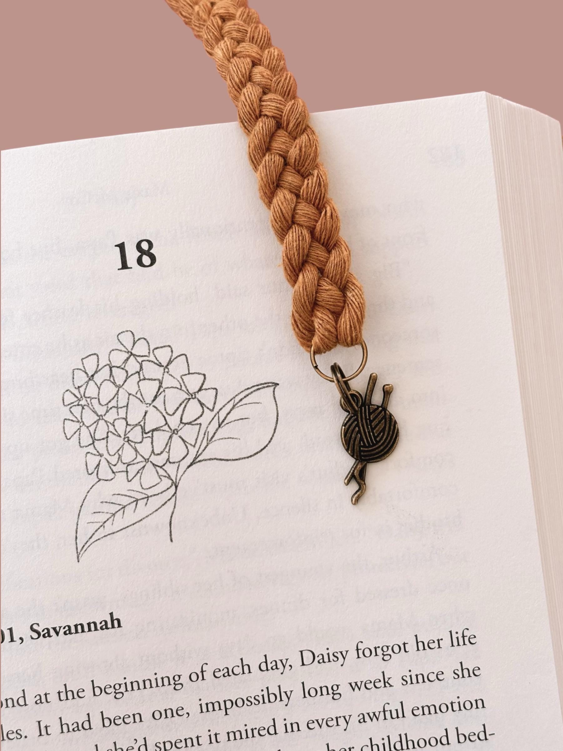Yarn, Sewing Charm Bookmark - Bookish Gifts for Readers