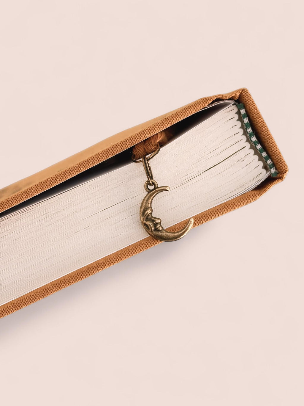 Crescent Moon Charm Bookmark - Bookish Gifts for Readers