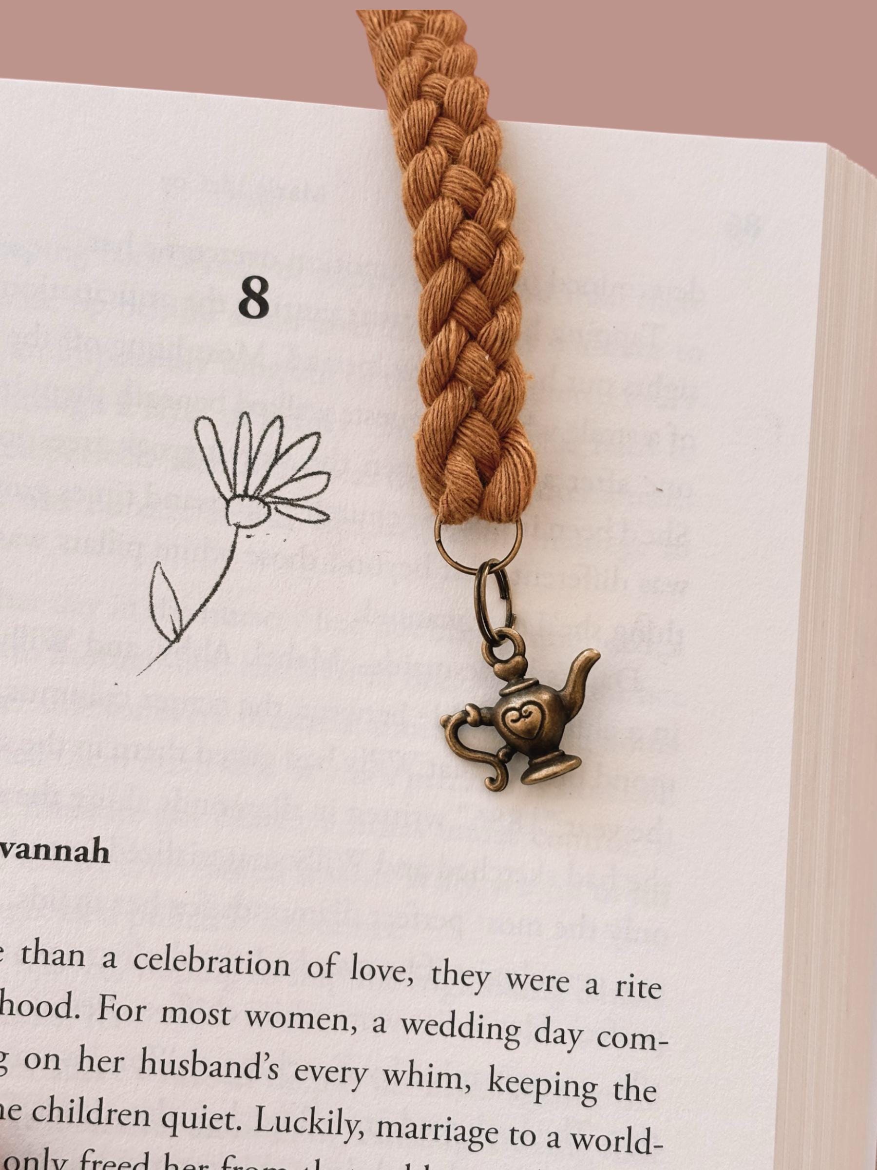 Teapot Charm Bookmark - Bookish, Whimsical Gifts for Readers