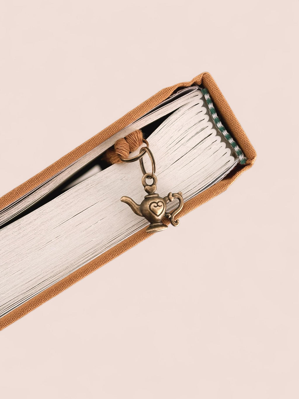 Teapot Charm Bookmark - Bookish, Whimsical Gifts for Readers