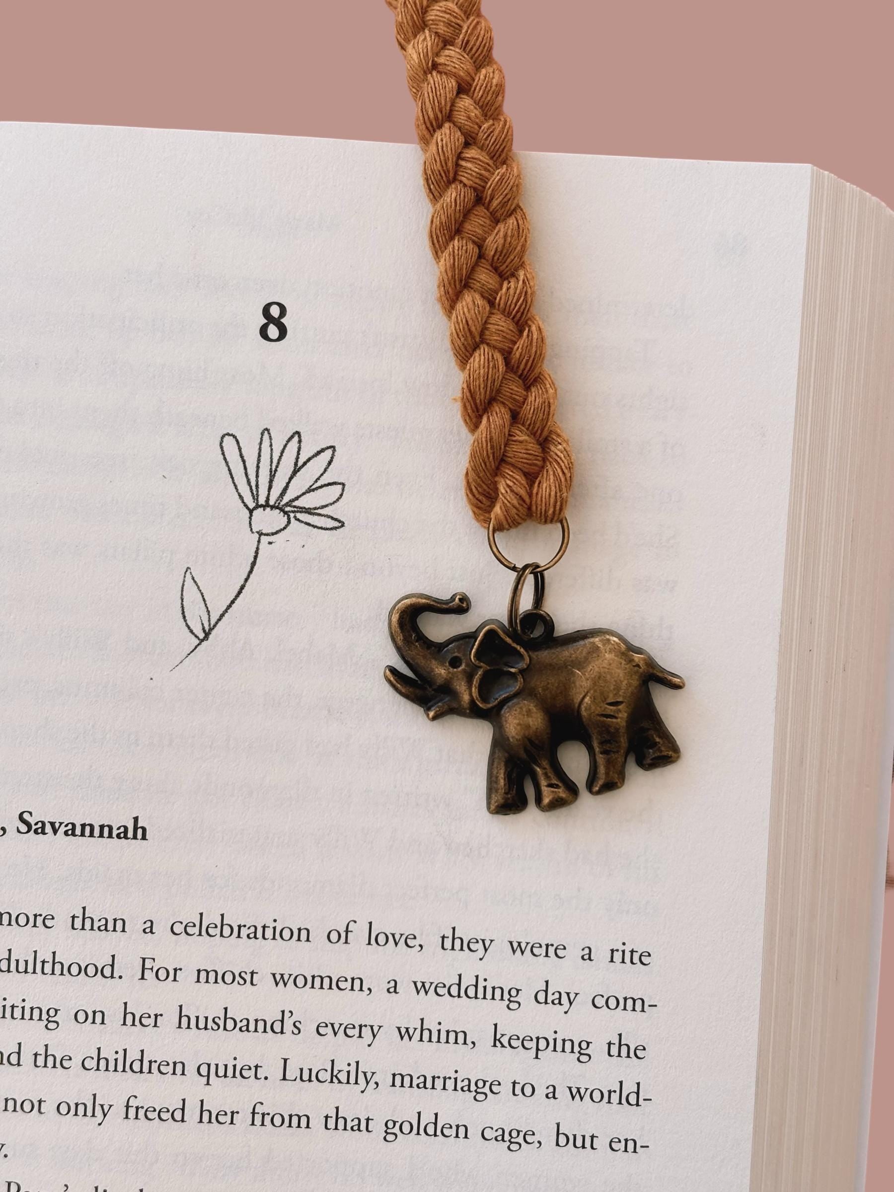 Elephant Charm Bookmark - Bookish Gifts for Readers