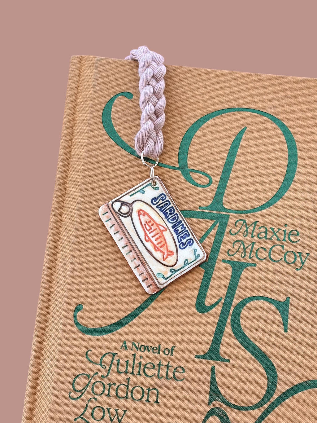 Sardines Charm Bookmark - Bookish Gifts for Readers