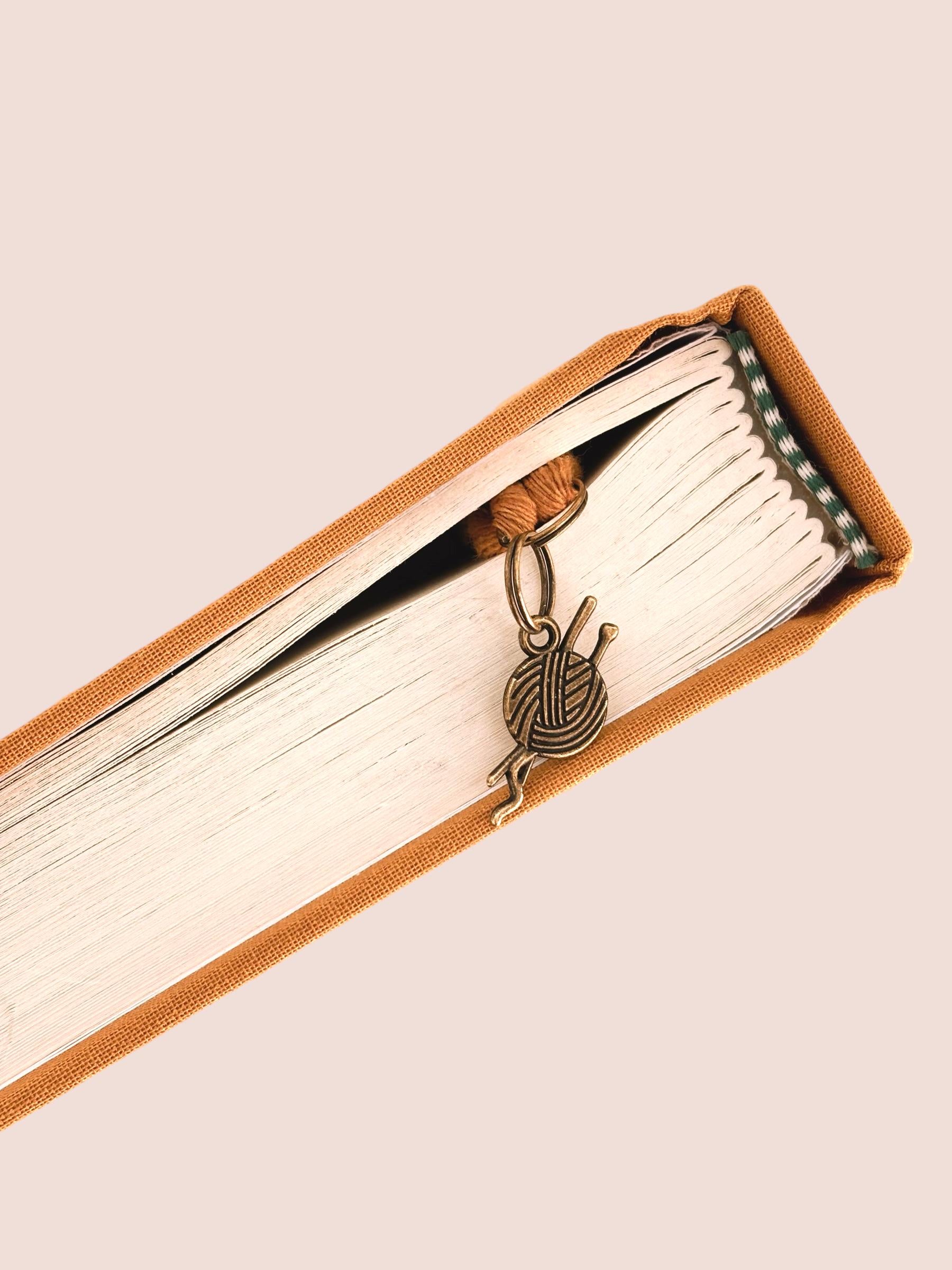 Yarn, Sewing Charm Bookmark - Bookish Gifts for Readers