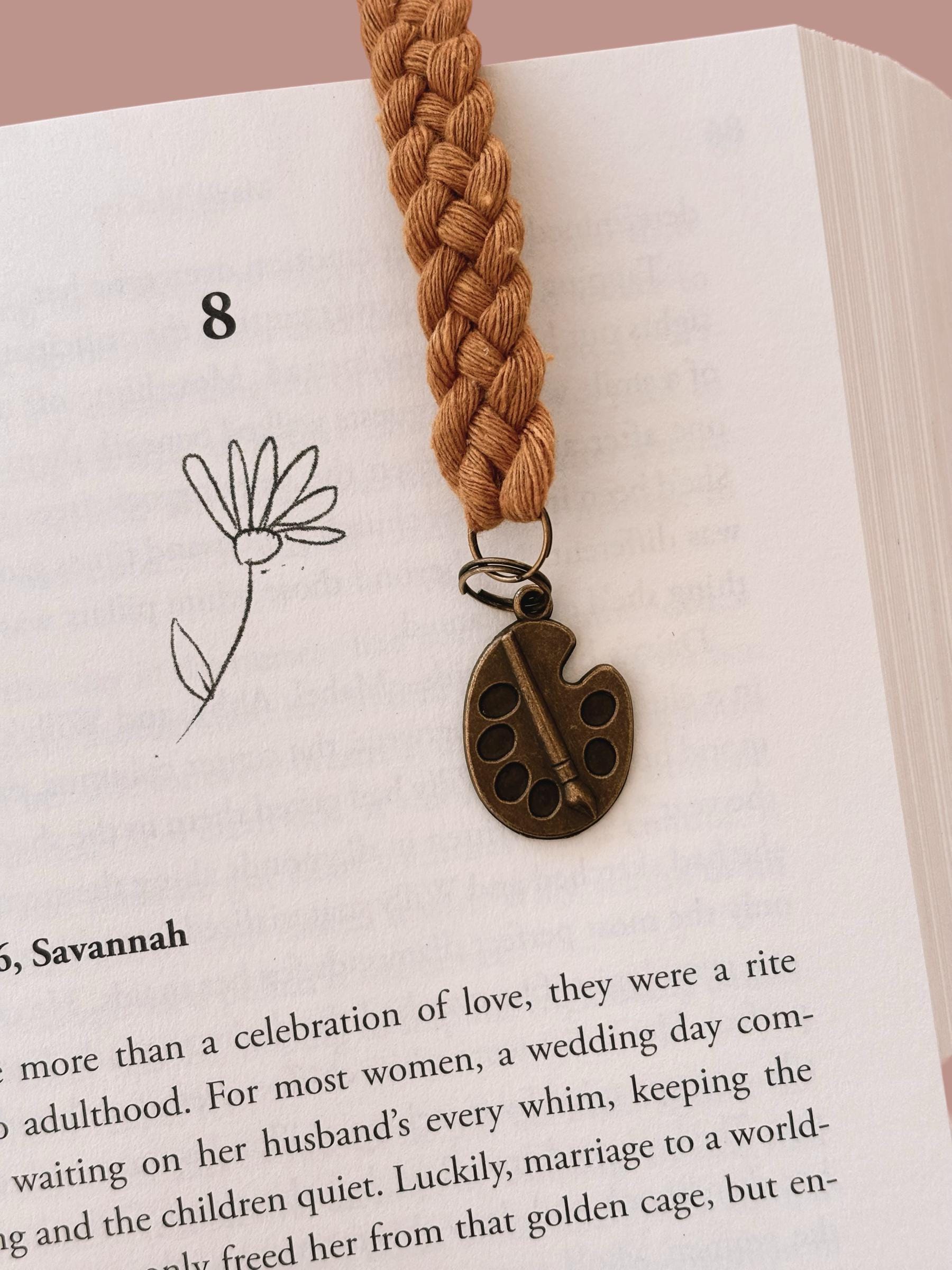 Paint Palette Charm Bookmark - Bookish Gifts for Readers